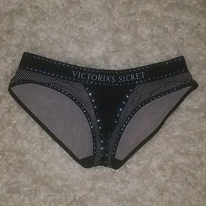 VICTORIA'S SECRET BALMAIN FISHNET CHEEKY PANTY